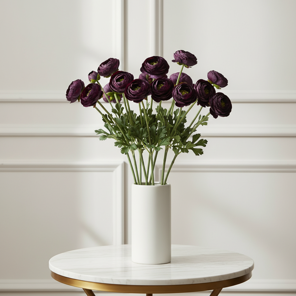 Buttercup stem with bud