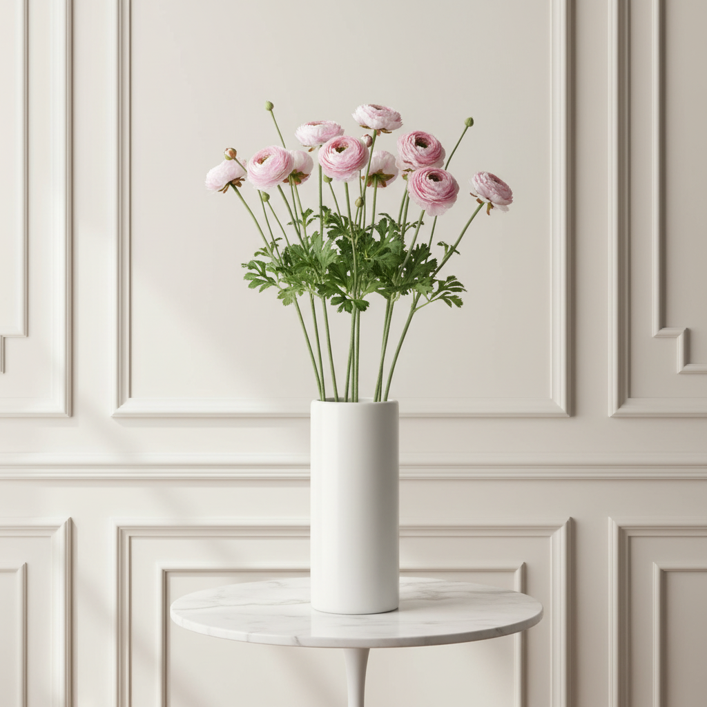 Buttercup stem with bud