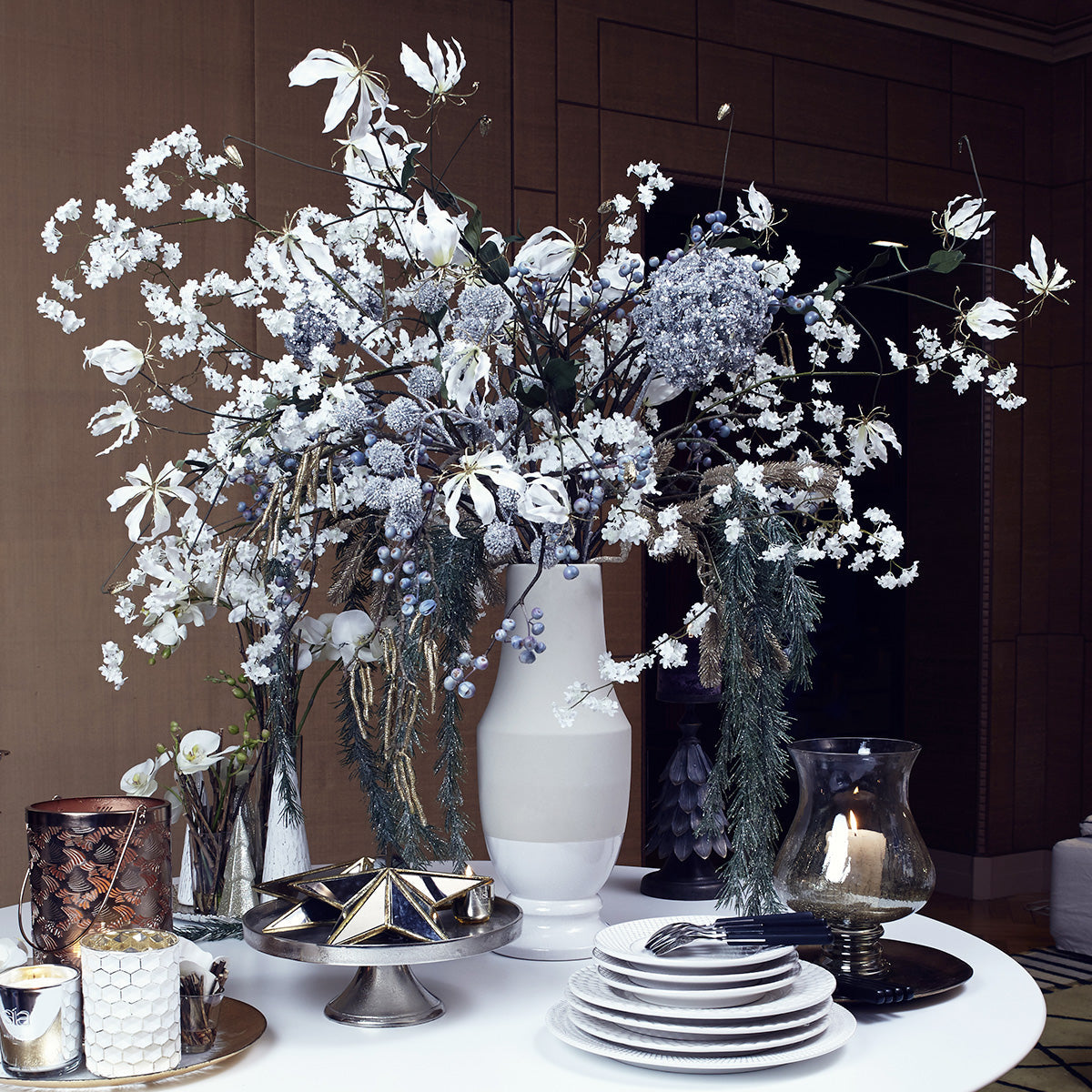 Drooping Pine Branch