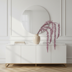 Frosted Christmas Drooping Berry Branch