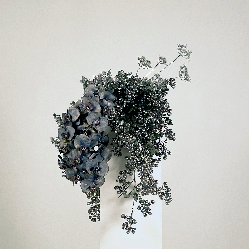 Metallic Berry Branch