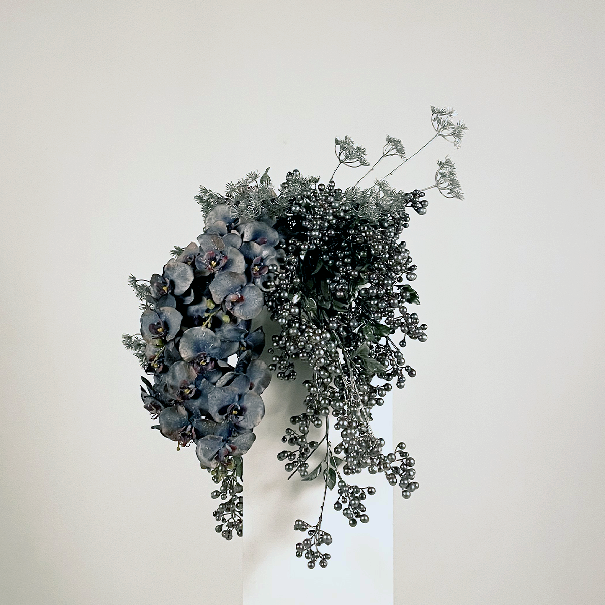 Metallic Berry Branch