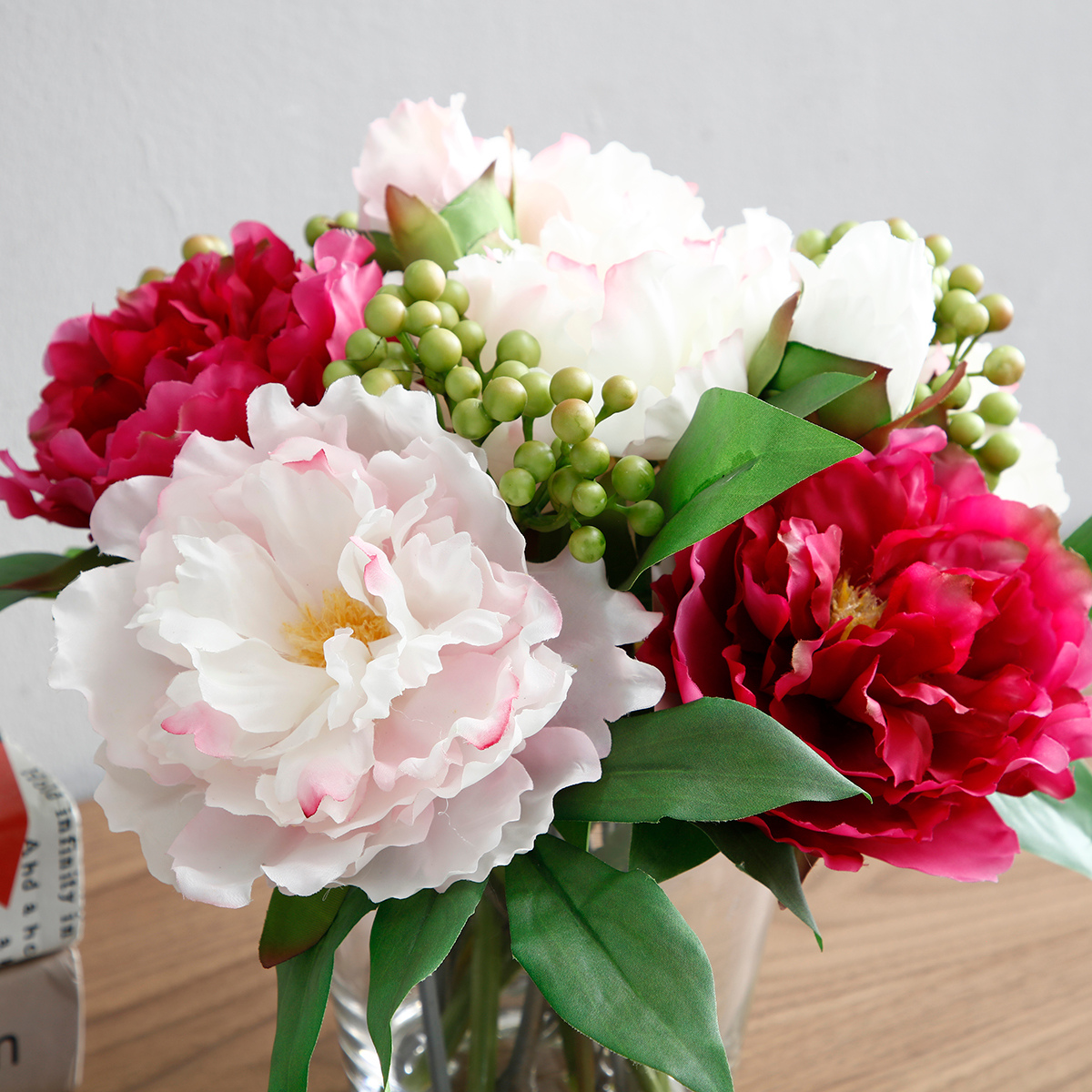 Composition of Peonies and Berries