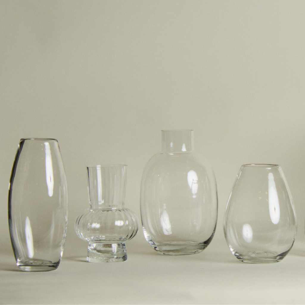 Large Clear Vase