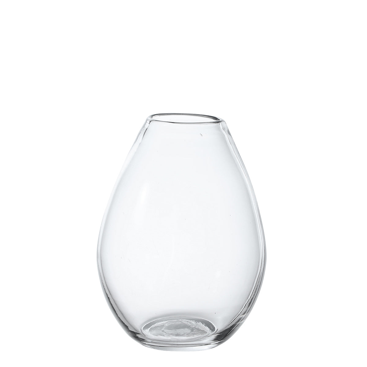 Medium-Sized Clear Vase