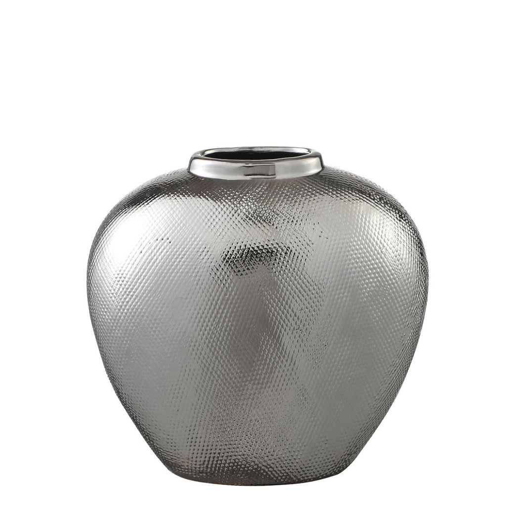 Large Silver Vase
