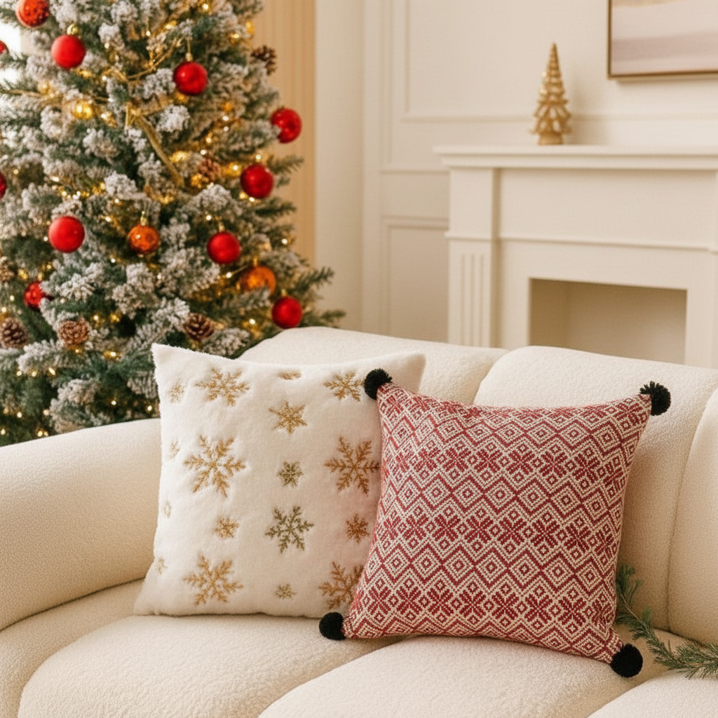Ginger Christmas Cushion Cover