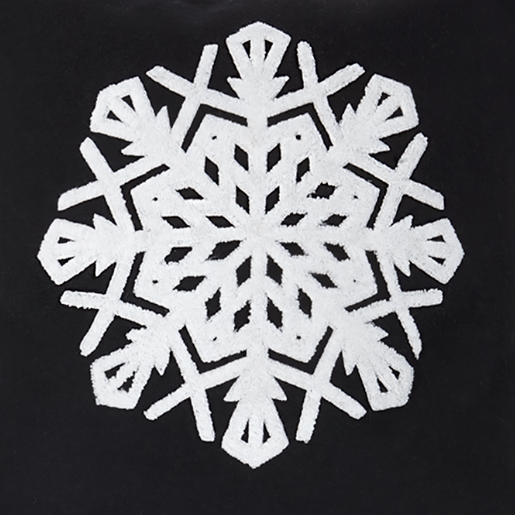 Christmas Snowflake Cushion Cover