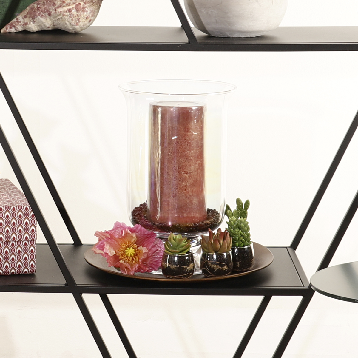 Iris Pearly Tealight Holder