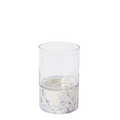 Large Marble Effect Candle Holder