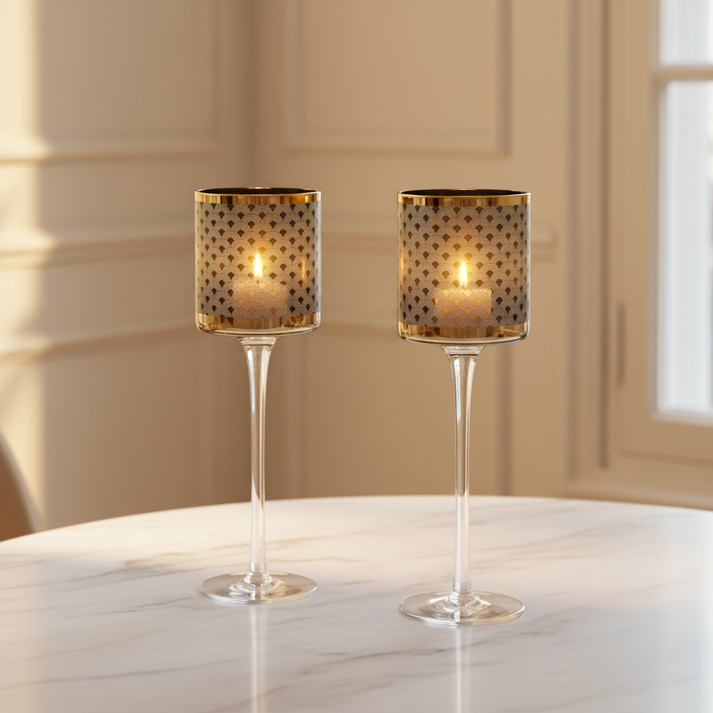 Large Emotion Tealight Holder with Base