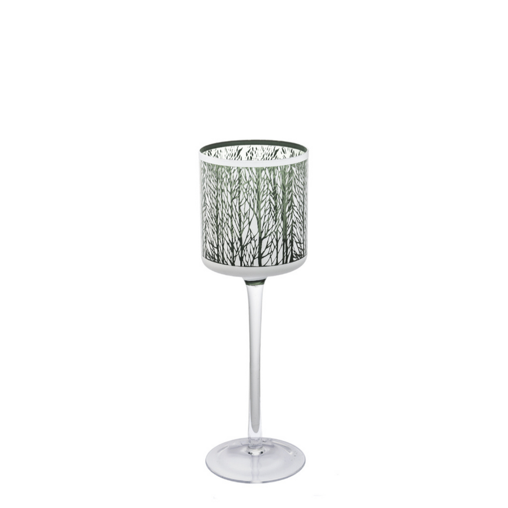 Medium-sized Fjord pedestal candle holder