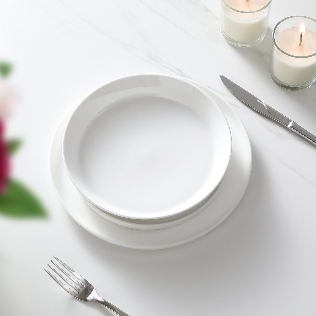 Louise 4-piece dinner plate service