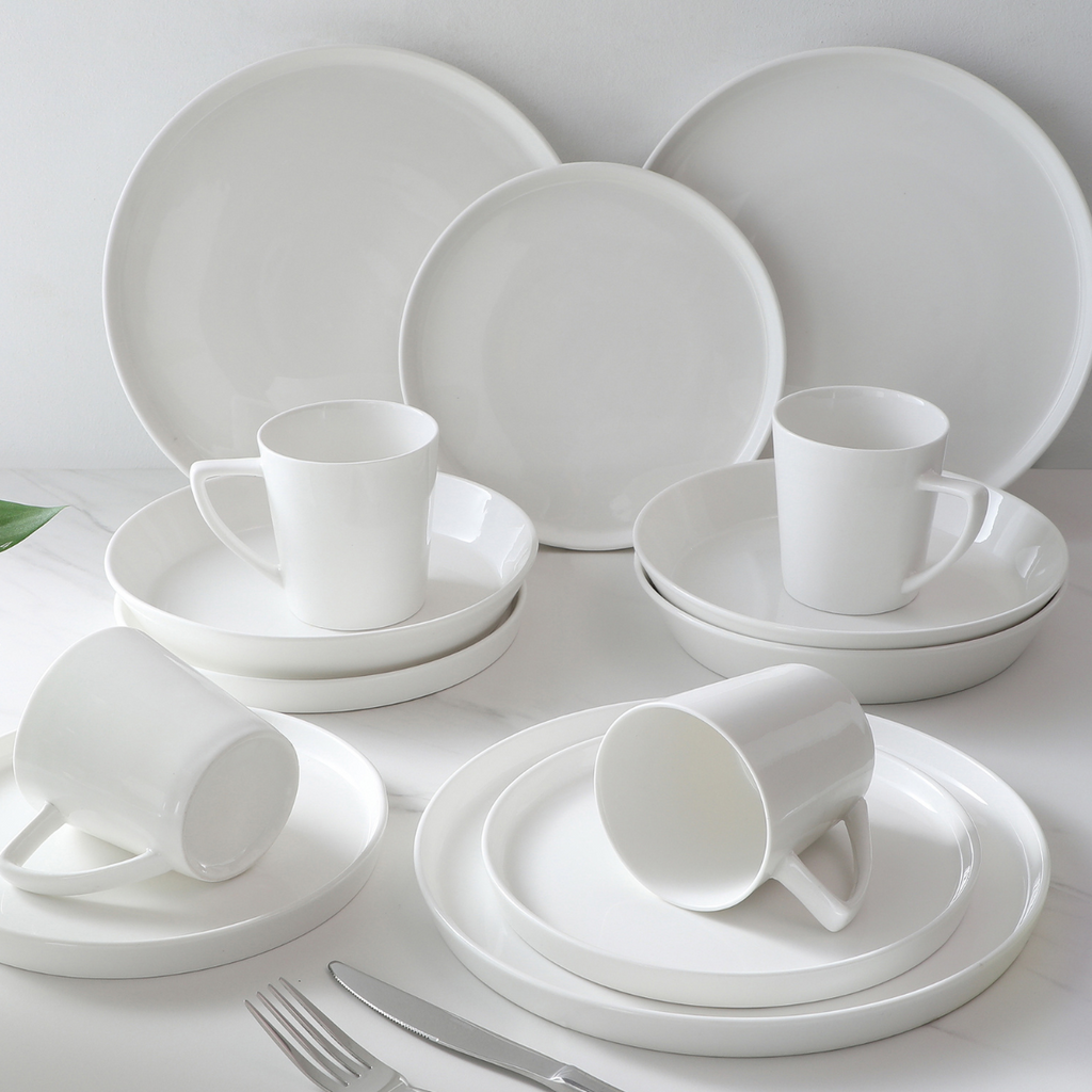Louise 4-piece dinner plate service