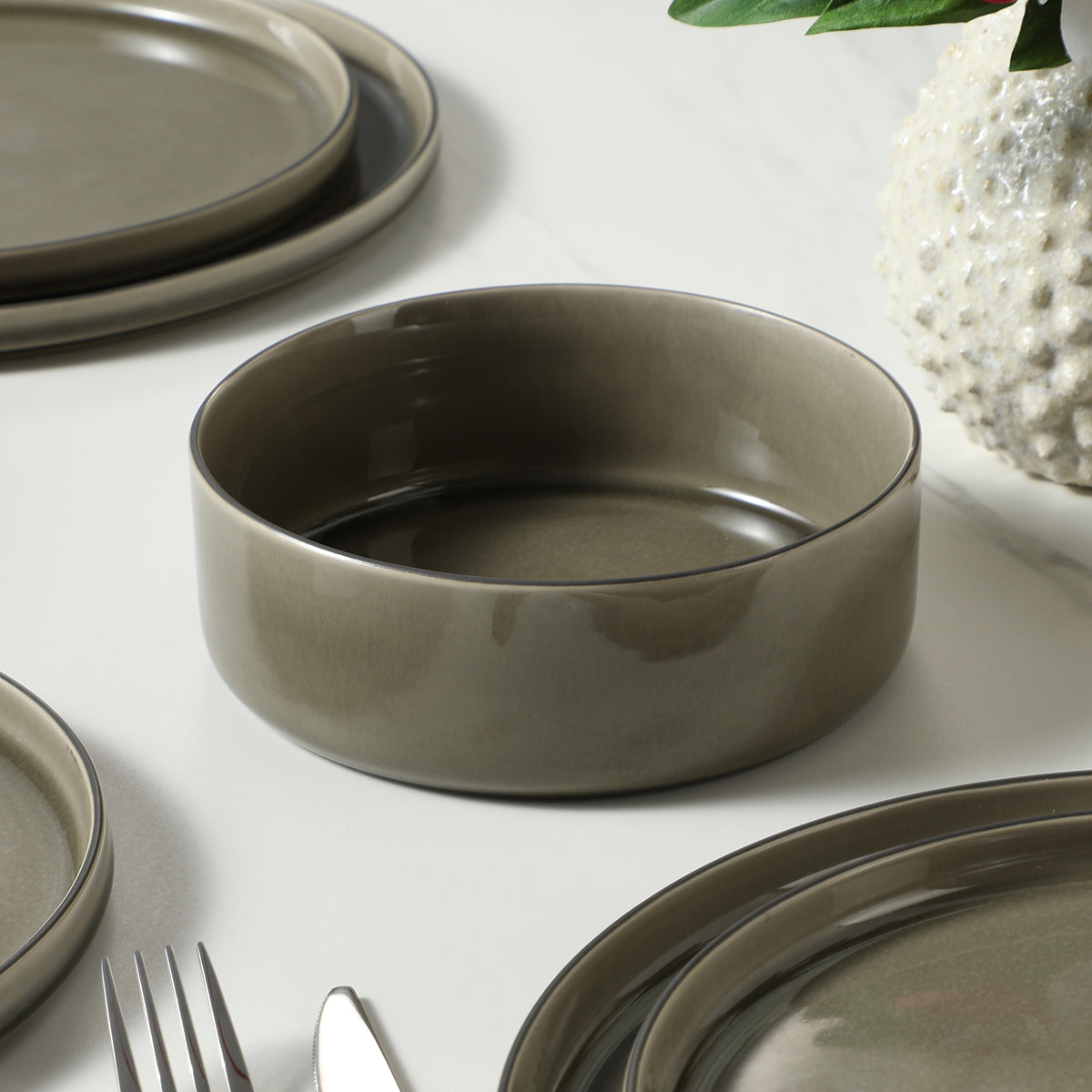 Greeny 4-bowl service