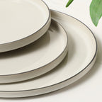 Creamy Dessert Set for 4 Plates