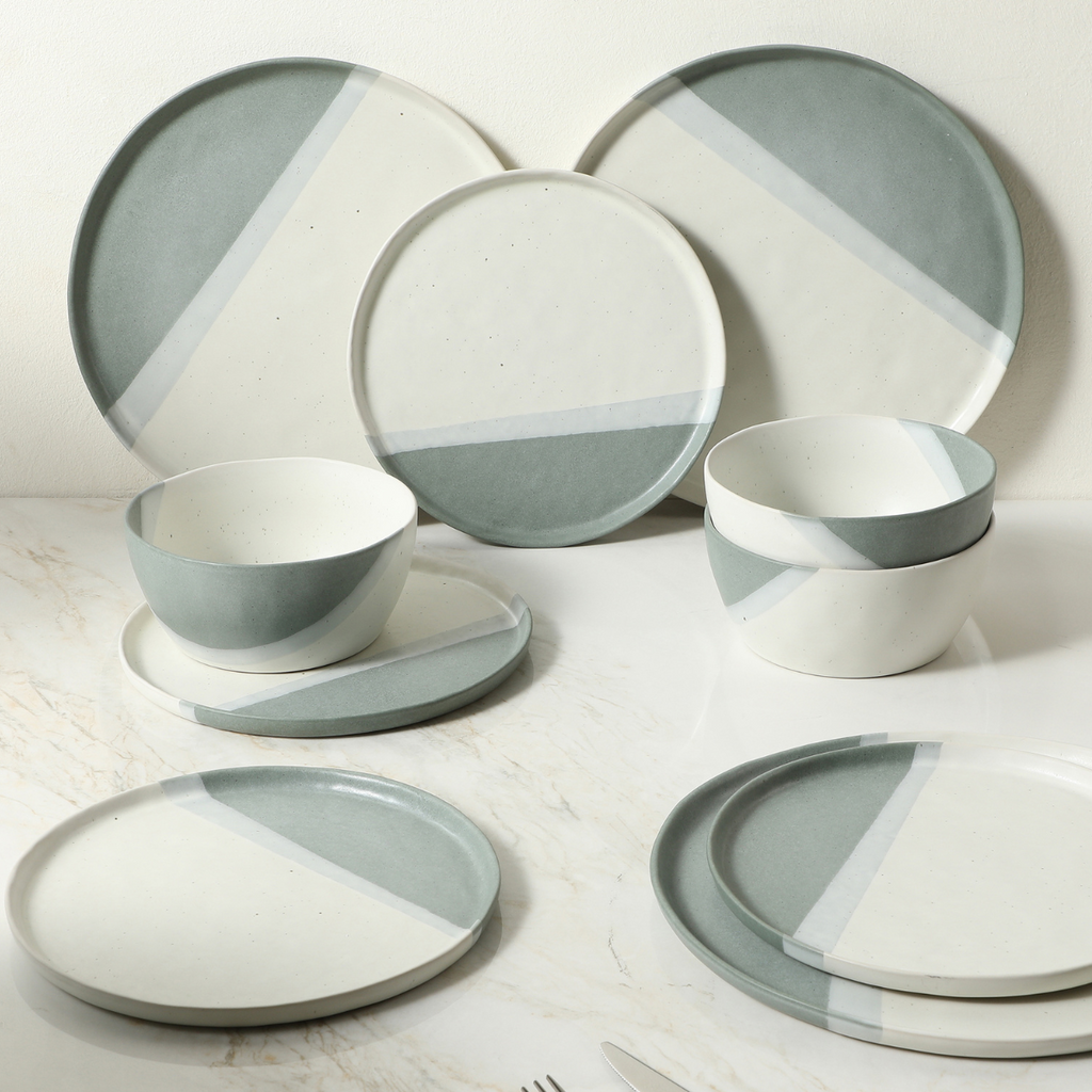 Matty 4-Plate Dessert Set