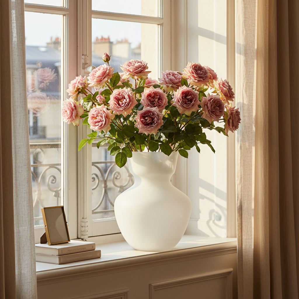 Rose David stem open