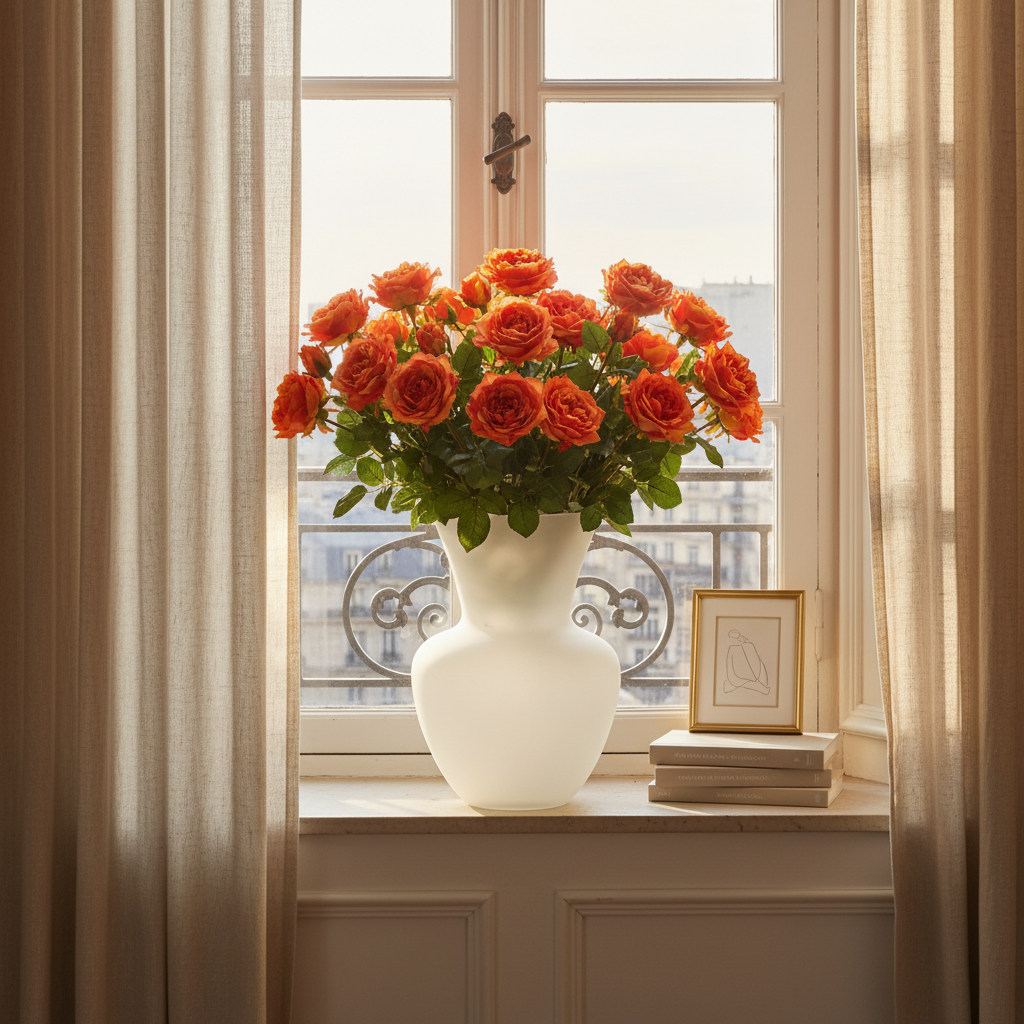 Rose David stem open