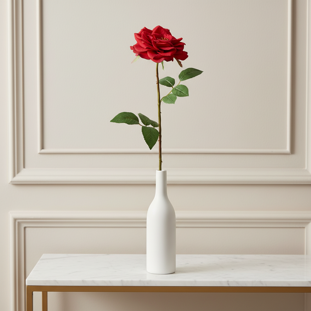 Rose Sophie stem open