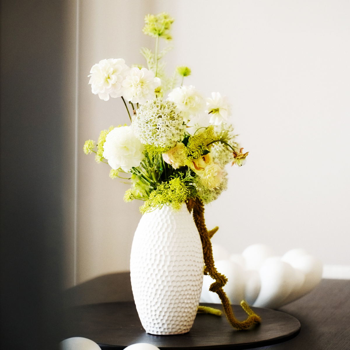 Dahlia stem with bud