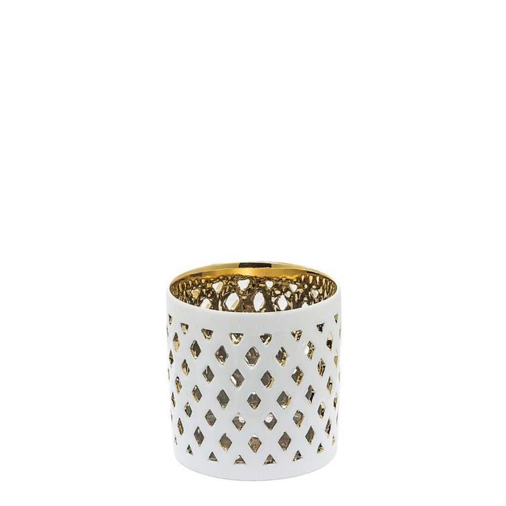 Small Diamond Pattern Tealight Holder