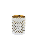 Large Diamond Pattern Tealight Holder