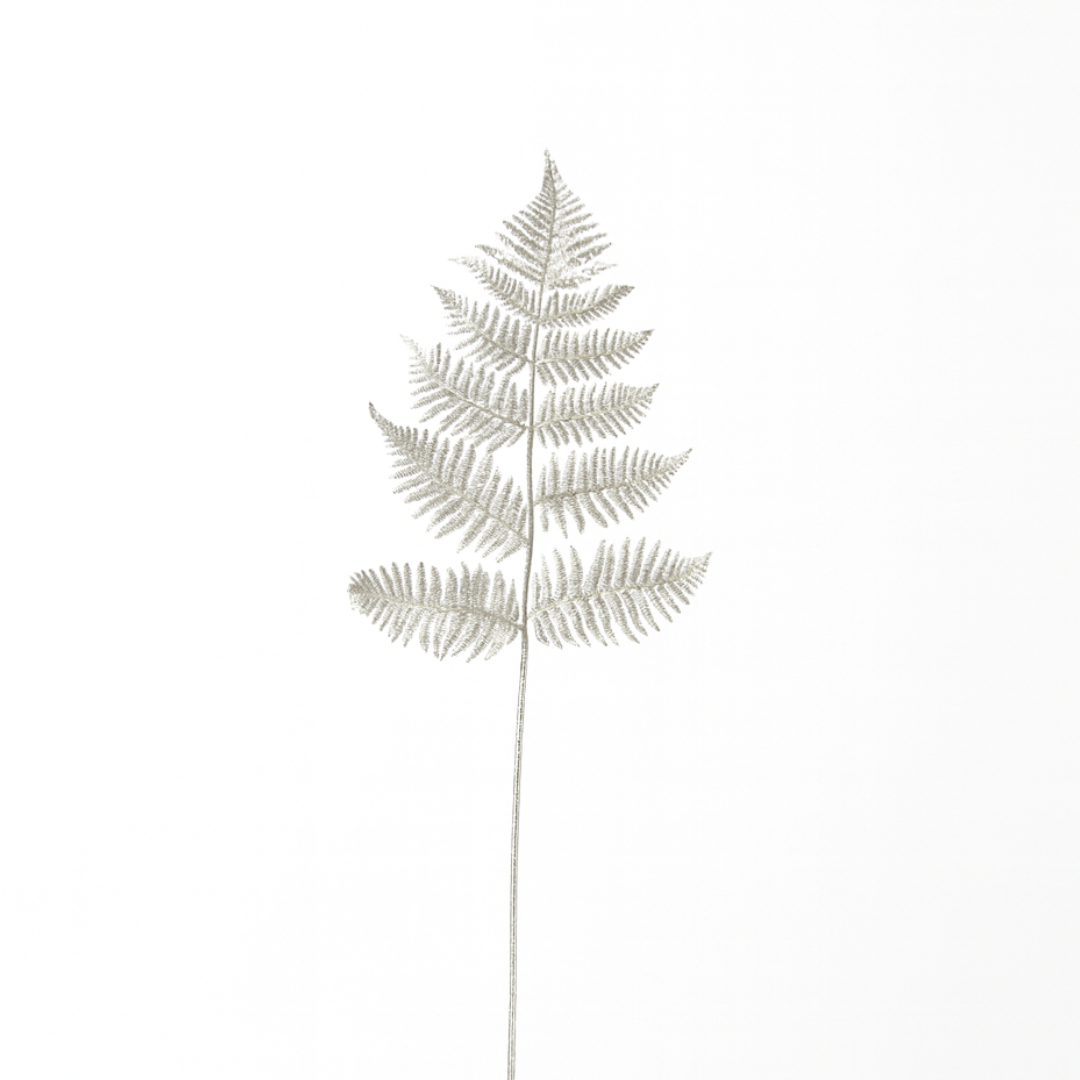 Metallic fern foliage