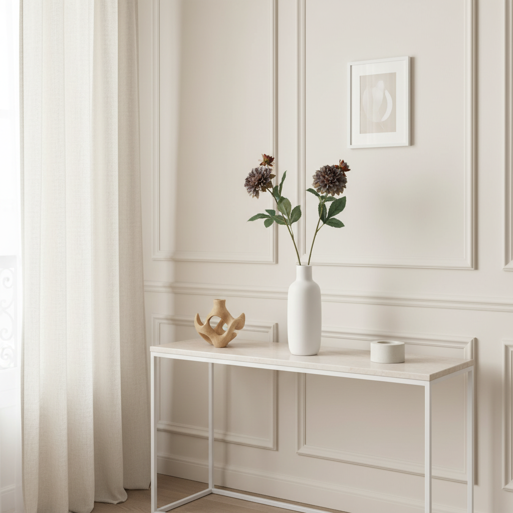 Waterlily Dahlia Stem with Bud