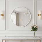 Ondine round mirror 76cm