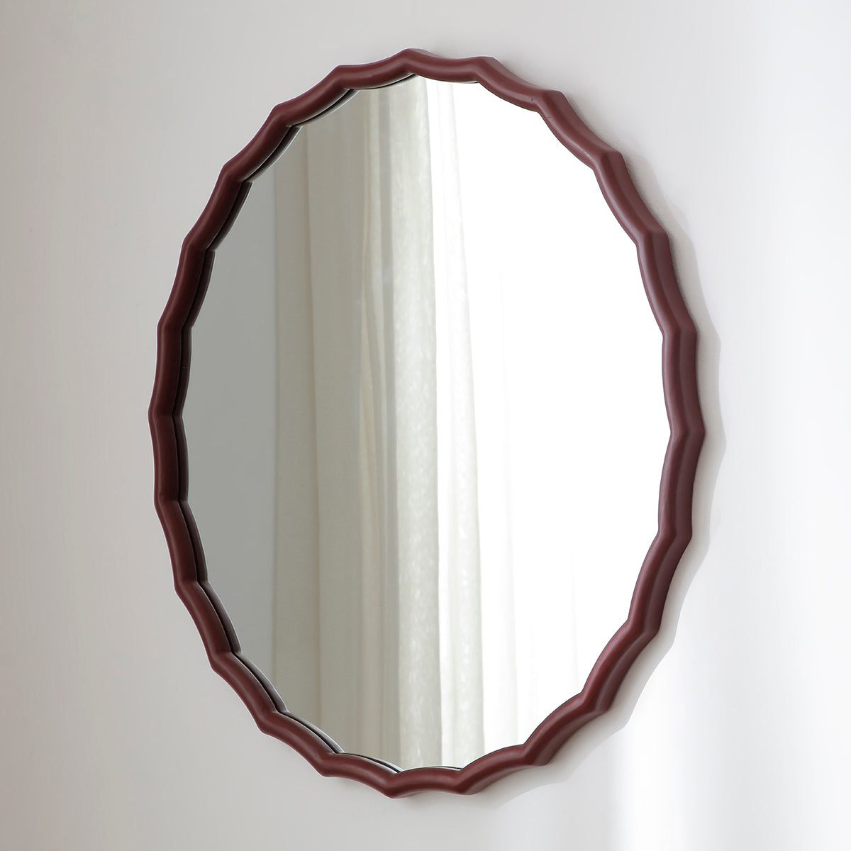 Ondine round mirror 76cm