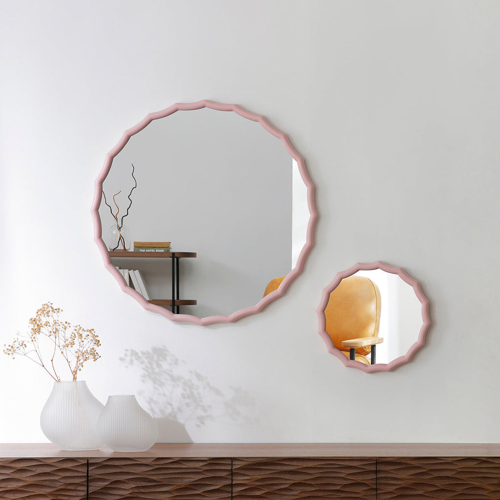 Ondine round mirror 76cm