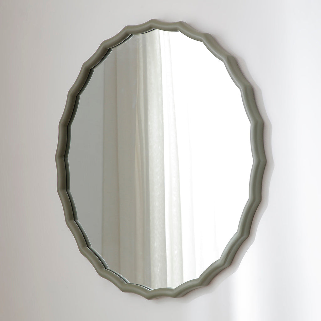 Ondine round mirror 76cm