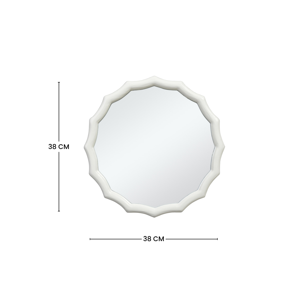 Ondine round mirror 38cm