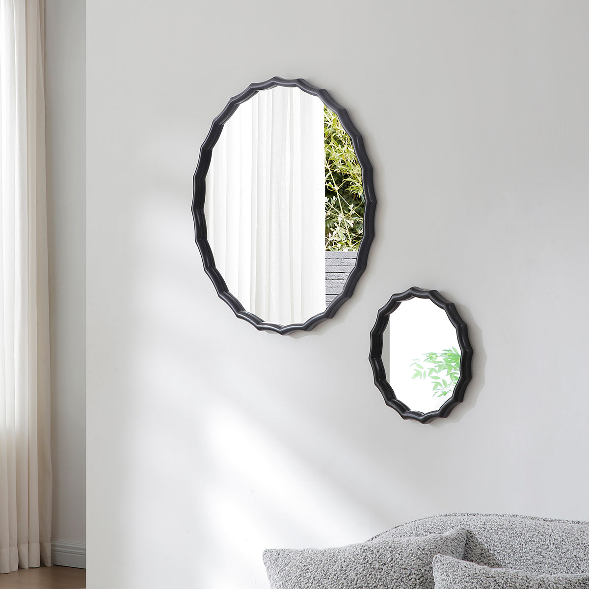 Ondine round mirror 38cm