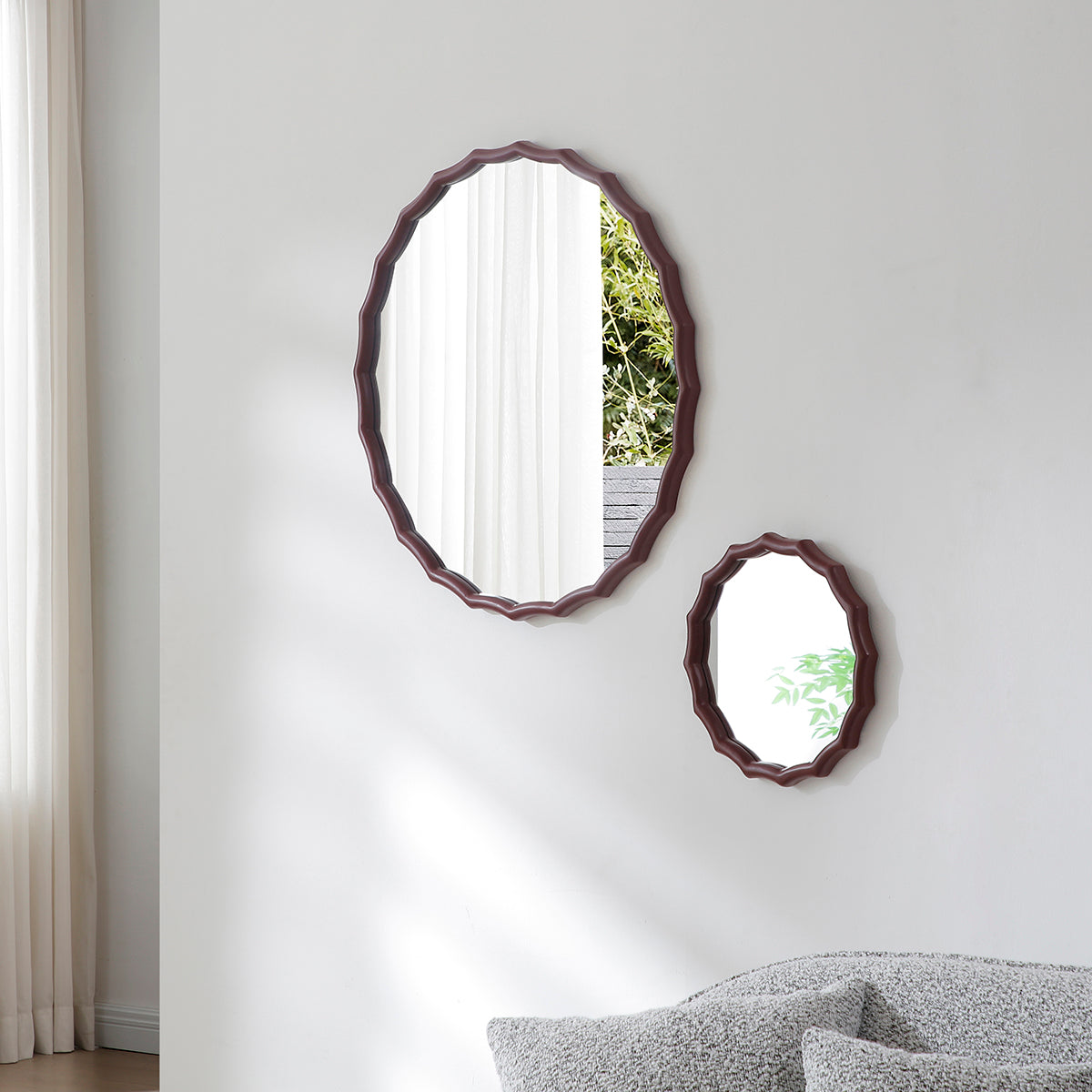 Ondine round mirror 38cm