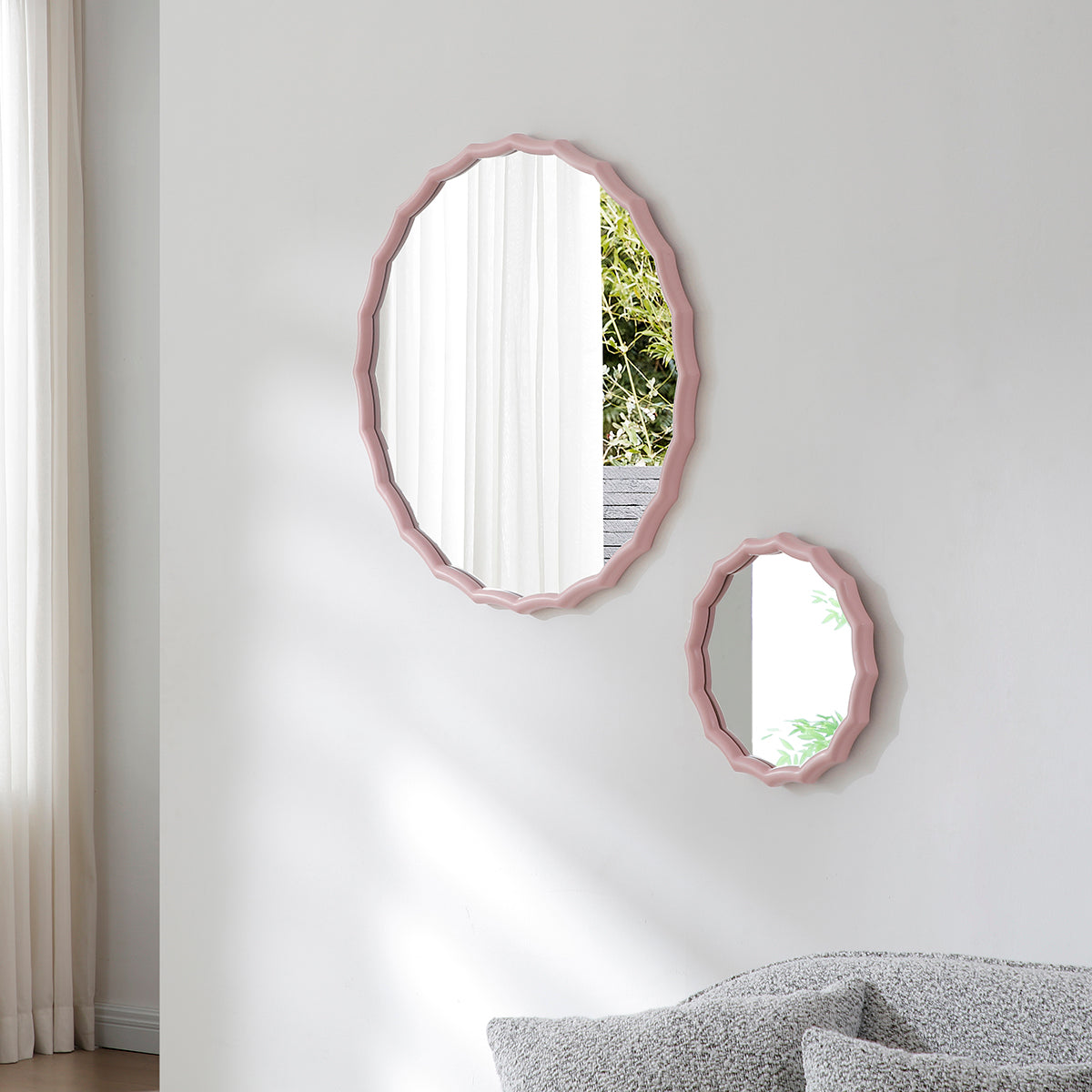 Ondine round mirror 38cm