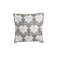Coat Cushion Cover with Leaf Pattern