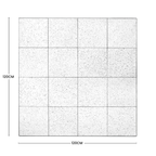 Square mirror 120x120 cm