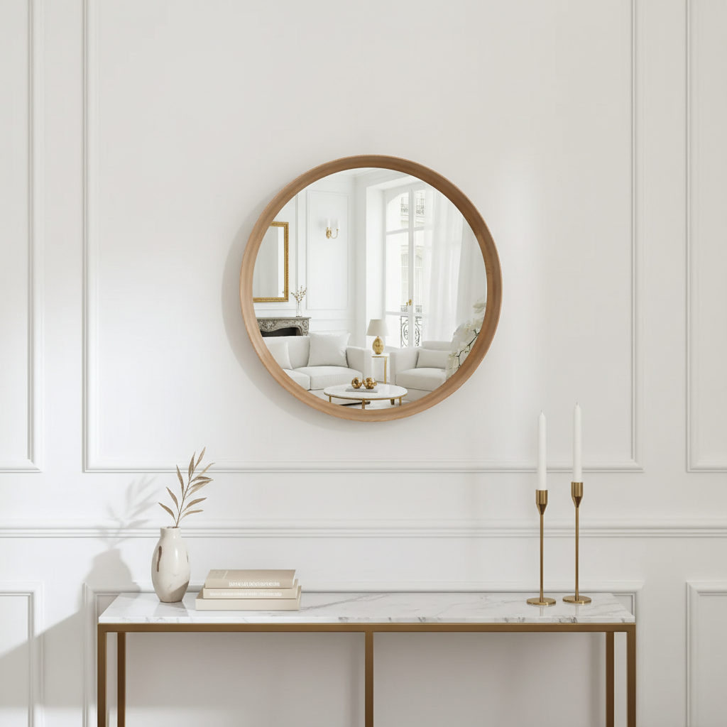 Lio round mirror 60 cm