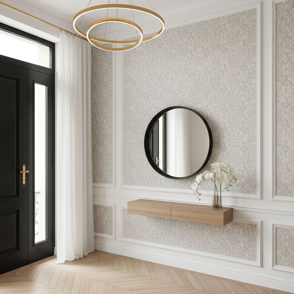 Lio round mirror 80 cm