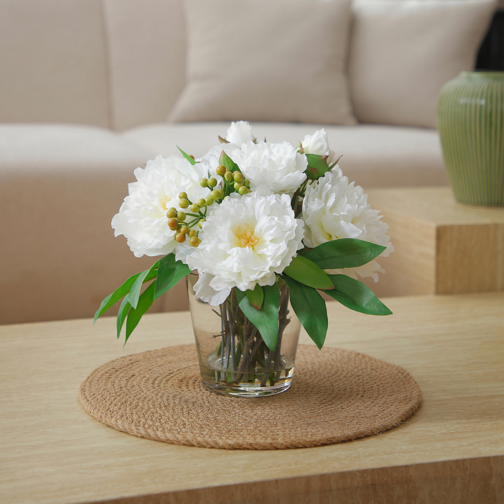 Composition of Peonies and Berries