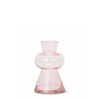 Bubble glass vase, 23 cm