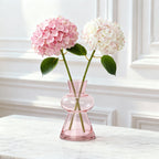 Bubble glass vase, 23 cm