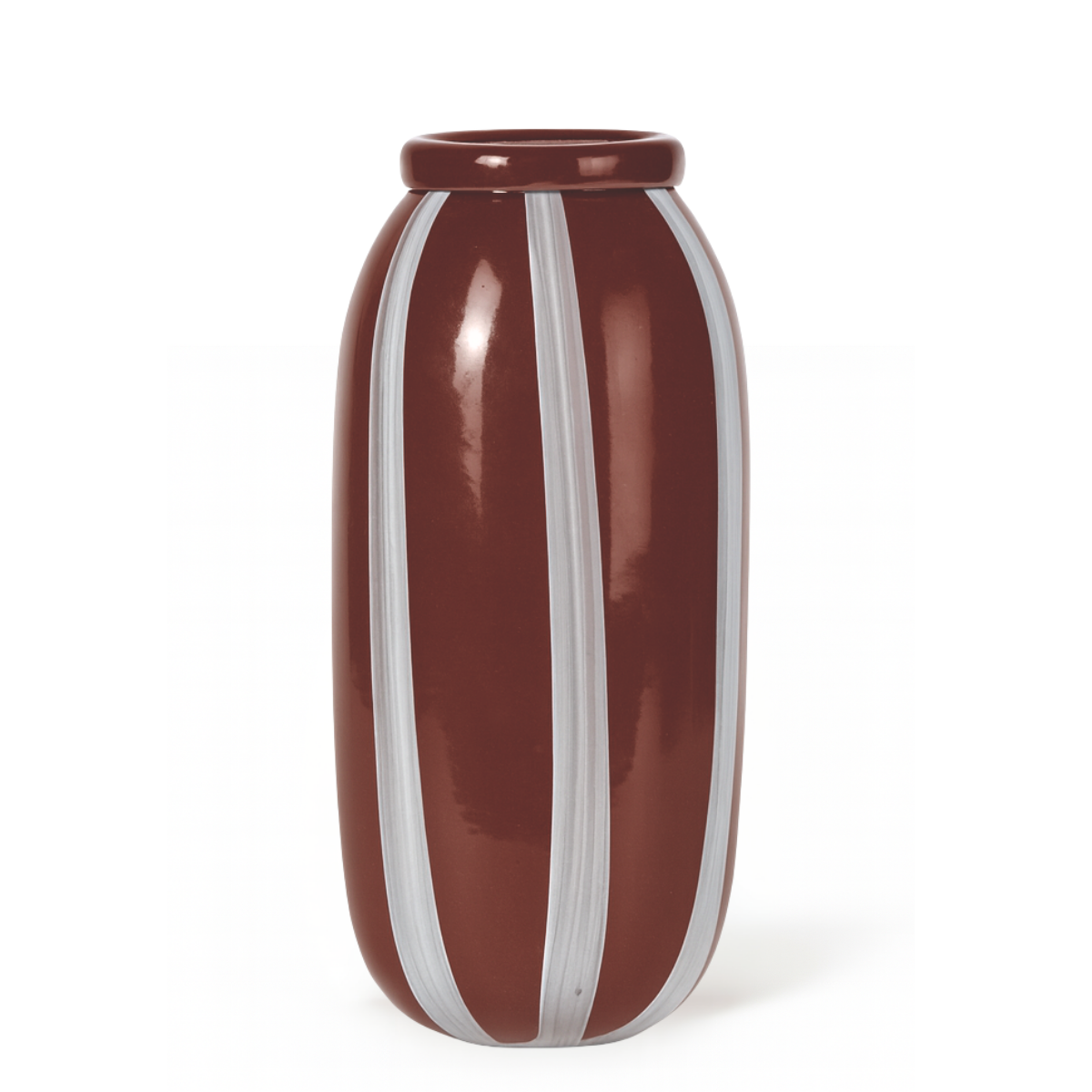 Lattea glass vase, 33 cm