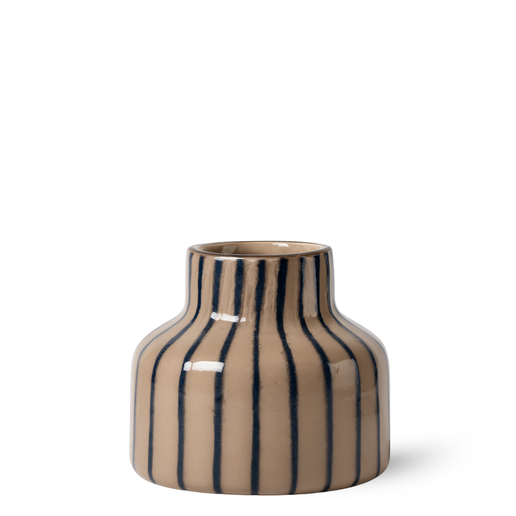 Strio glass vase, 18 cm