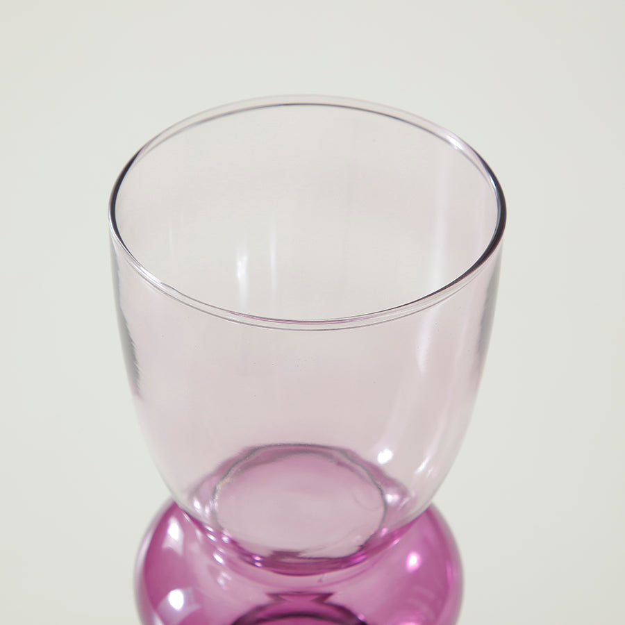 Sunrise glass vase, 22 cm