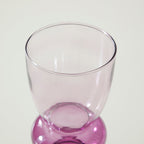 Sunrise glass vase, 22 cm