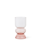 Sunrise glass vase, 20 cm
