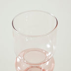 Sunrise glass vase, 20 cm